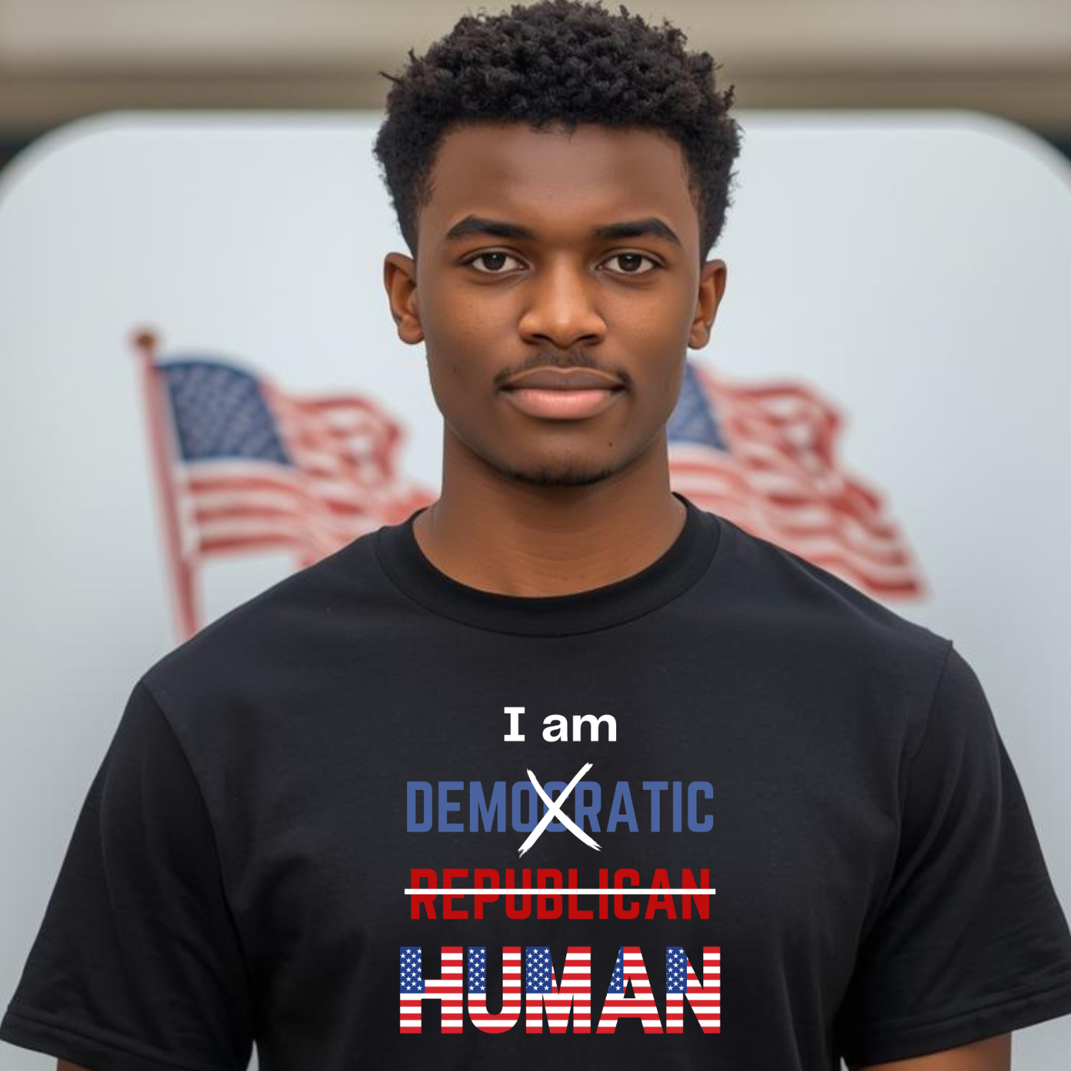 I am HUMAN Democratic/Republican